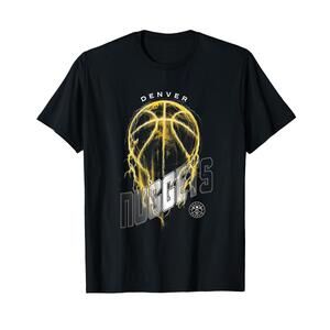 Nba Denver Nuggets Lightning Bolt Basketball Logo T-Shirt